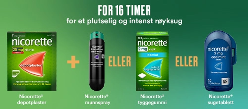 Nicorette Dual Support Products