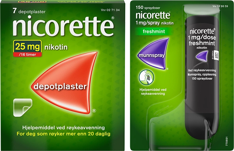 Nicorette Dual Support pack